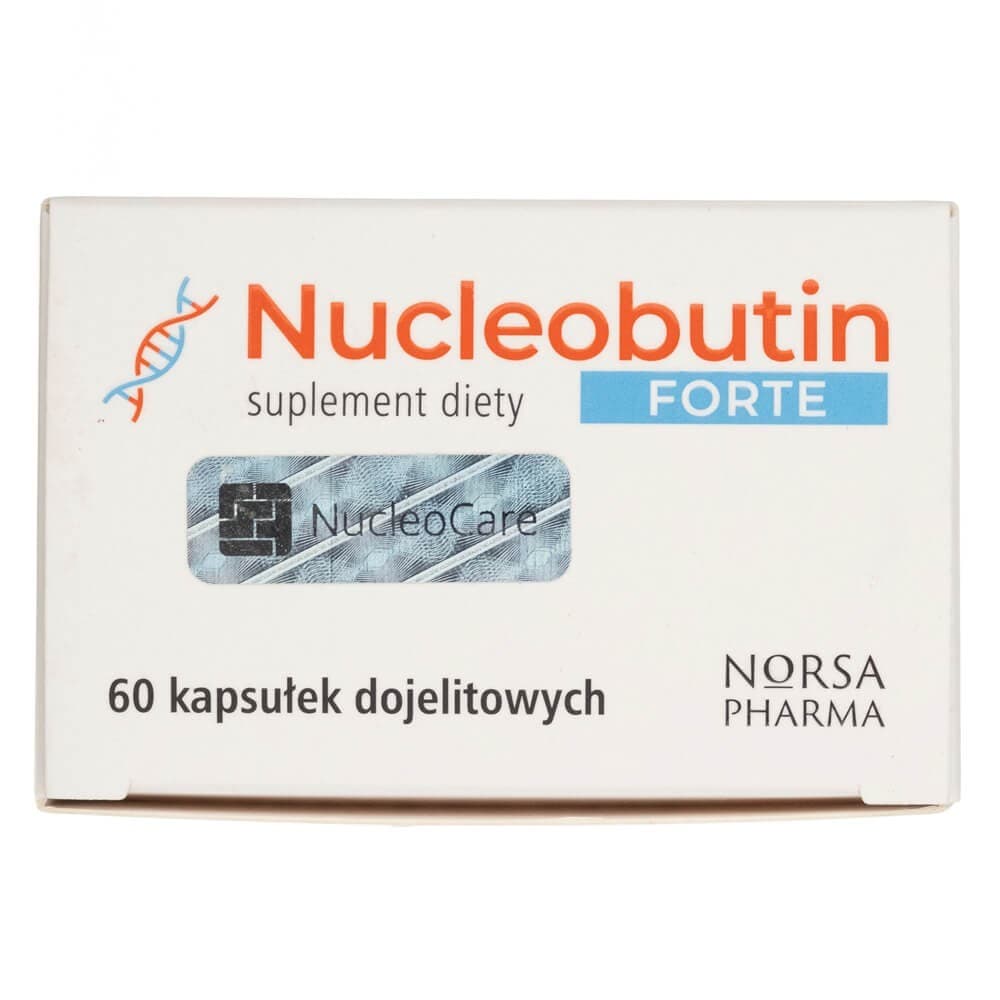 Norsa Pharma Nucleobutin Forte - 60 Capsules