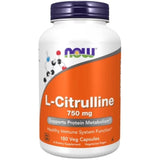 Now Foods L-Citrulline 750 mg - 180 Veg Capsules
