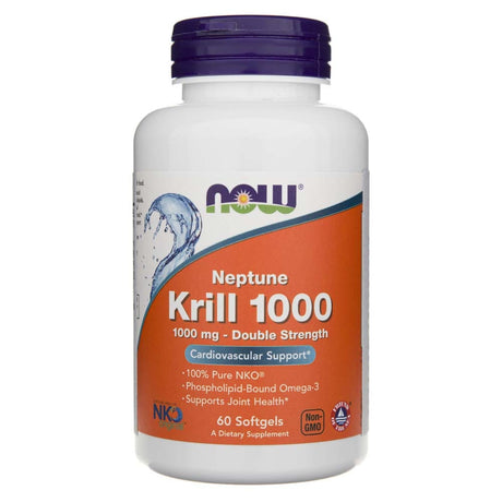 Now Foods Neptune Krill, Double Strength 1000 mg - 60 Softgels