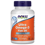 Now Foods Ultra Omega-3, 500 EPA / 250 DHA - 90 Softgels