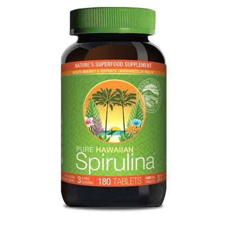 Nutrex Hawaii Spirulina 1000 mg - 180 Tablets