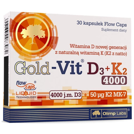 Olimp Gold-Vit D3+K2 4000 - 30 Capsules
