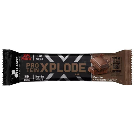 Olimp Protein Xplode Protein Bar, Double Chocolate - 25 Pieces