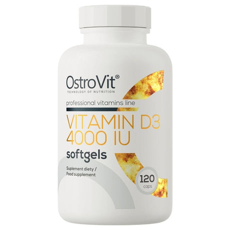 OstroVit Vitamin D3 4000 IU - 120 Capsules