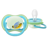 Philips Avent Ultra Air Nighttime Pacifier, 6-18 Months - 2 Pieces