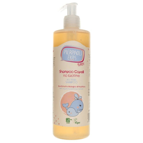 Pierpaoli Ekos Baby Shampoo for Babies and Children, No Tears - 400 ml