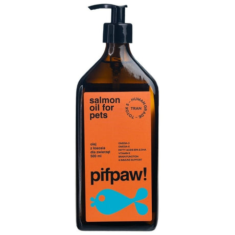 Pifpaw Salmon Oil for Pets Human Grade - 500 ml