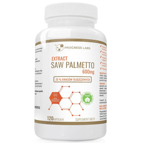Progress Labs Saw Palmetto 600 mg - 120 Capsules