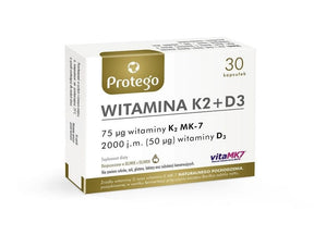 Protego Vitamin K2+D3 - 30 Capsules