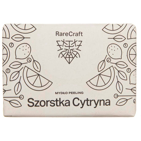 RareCraft Rough Lemon Scrubbing Soap - 110 g