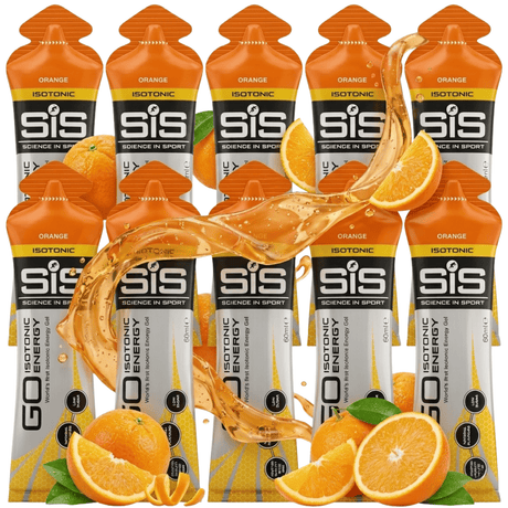 SIS GO Isotonic Energy, Orange - 60 ml x 10 pieces