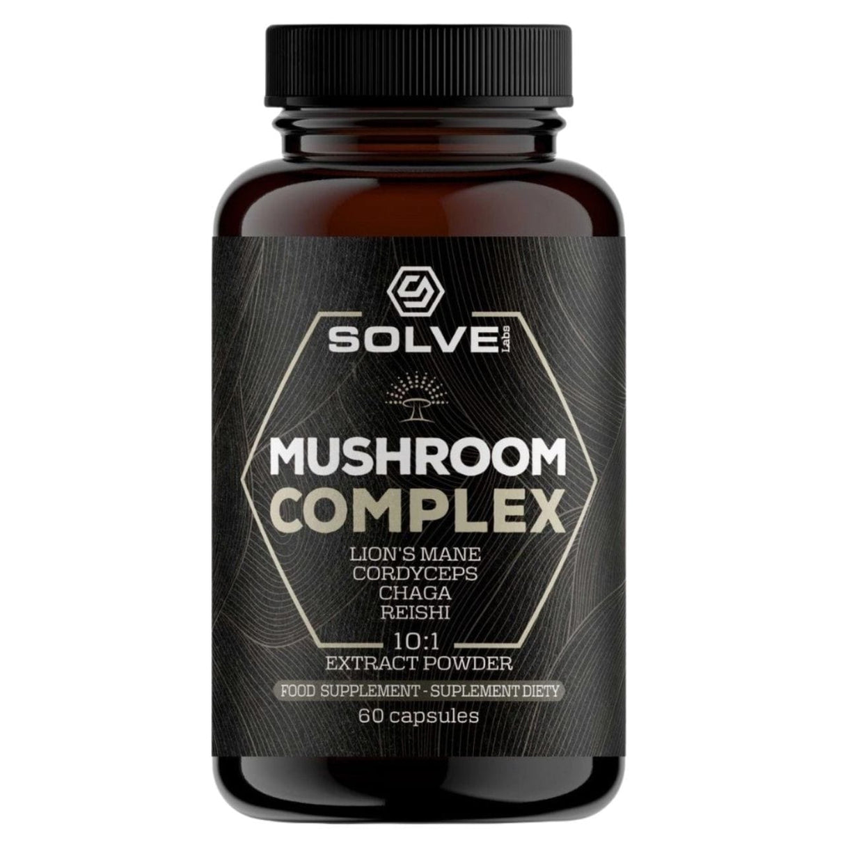 Solve Labs Mushroom Complex (4 Mushrooms) - 60 Capsules