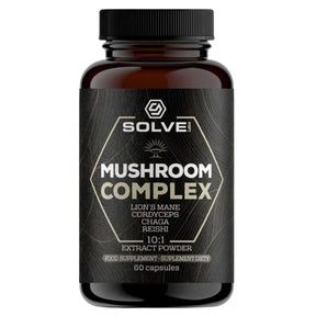 Solve Labs Mushroom Complex (4 Mushrooms) - 60 Capsules