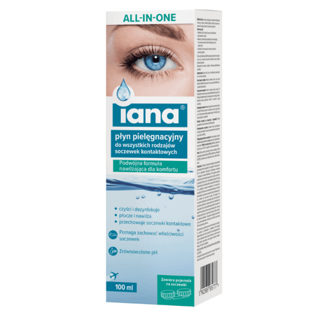 Starpharma Iana All-in-One Contact Lens Solution - 100 ml