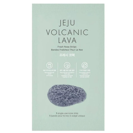 The Face Shop Jeju Volcanic Lava Fresh Nose Strips – 7 Pieces