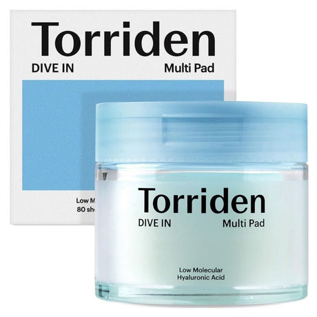 Torriden DIVE-IN Low Molecule Hyaluronic Acid Multi Pad - 80 Pieces