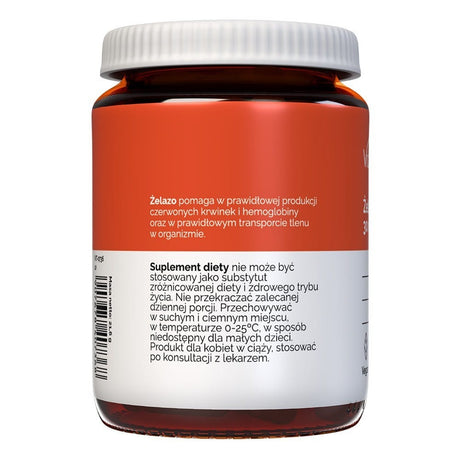 Vitaler's Iron (Organic Iron) 30 mg - 60 Capsules