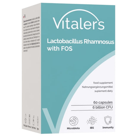 Vitaler's Lactobacillus Rhamnosus with FOS (Probiotic) - 60 Capsules
