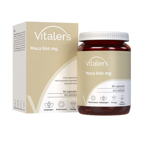 Vitaler's Maca (Peruvian Ginseng) 600 mg - 60 Capsules