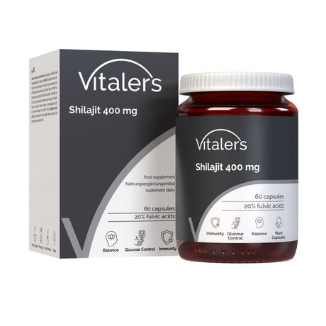 Vitaler's Shilajit 400 mg - 60 Capsules