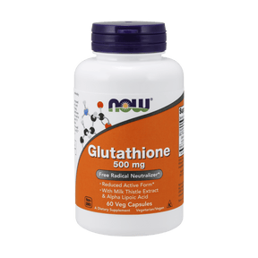 Now Foods Glutathione 500 mg - 60 Veg Capsules