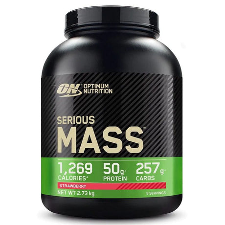 Optimum Nutrition Serious Mass, Strawberry - 2730 g