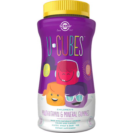 Solgar U-Cubes Children's Multi-Vitamin and Mineral - 120 Gummies